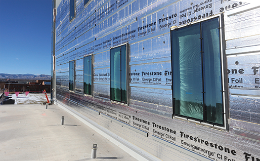 Firestone Building Products Enverge CI Foil Exterior Wall Insulation Firestone Building Products Enverge CI Foil Exterior Wall Insulation