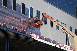 Firestone Building Products Enverge Cavity Wall insulation system at the University of Colorado’s new Academic Building in Denver Firestone Building Products Enverge Cavity Wall insulation system at the University of Colorado’s new Academic Building in Denver