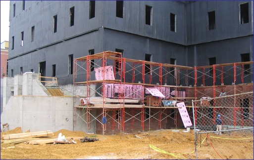 Fluid applied air barriers for concrete and CMU back-up applications.