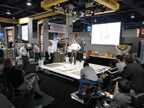 Quikrete hosts highly popular live demos during World of Concrete/World of Masonry.