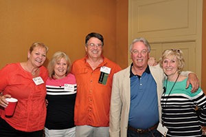 Among those attending the April NCMCA Annual Convention in Myrtle Beach, S.C., shown left to right are Shelly Joyner, Denise Gates, NCMCA President Elect Bob Gates, MCAA Regional VP and NCMCA Chairman Gary Joyner, and Katie DeJarnette.