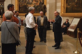 South of 40 members toured the U.S. Capitol building, which included a view of the rotunda.