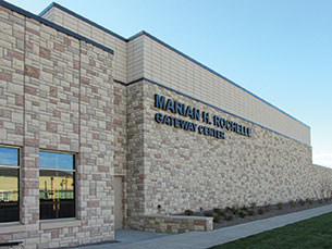 Arriscraft offers exterior cladding  for the University of Wyoming’s  Marian H. Rochelle Gateway Center