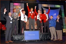 Winners of the 2008 National Masonry Contest at the 44th SkillsUSA National Leadership and Skills Conference
