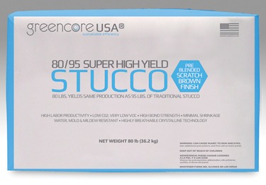 Greencore USA Super High Yield Stucco