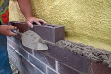Figure 1 ??? Proper mortar selection is based on the density and hardness of the specified brick.