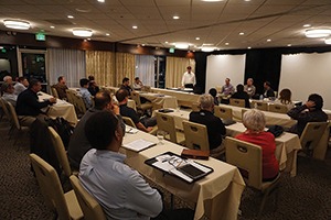 University professors from across the nation gather to collaborate on effective and innovative ways to teach masonry.